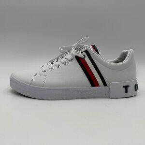 Tommy Hilfiger Ramus White Stripe Sneakers Men's 9